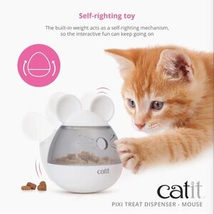 Pixi Treat Dispenser - White
